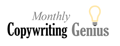 Monthly Copywriting Genius logo