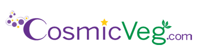 Cosmic vegetarian logo